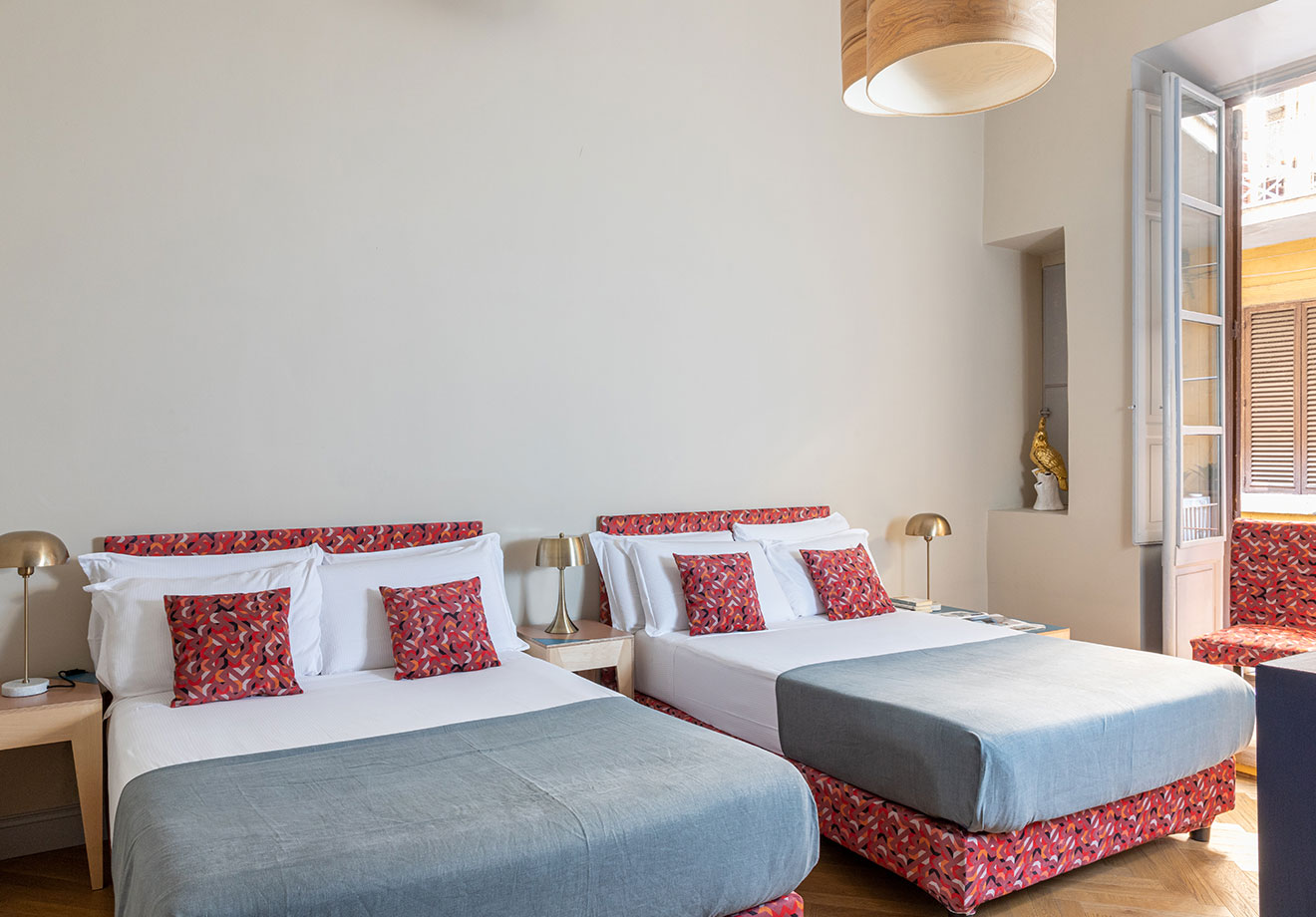 Quadruple rooms in rome