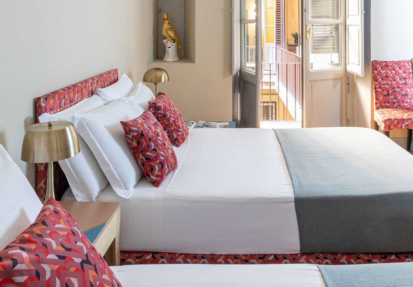 Quadruple rooms in rome